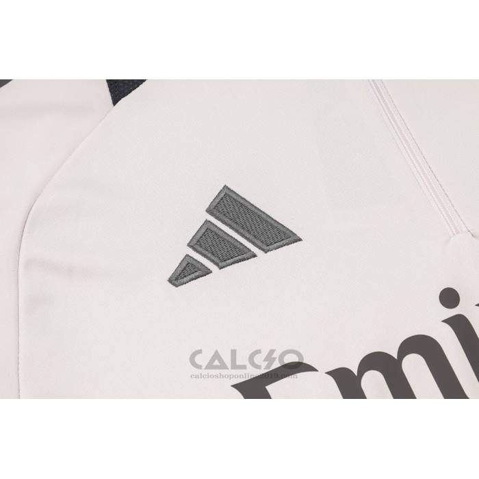 Tuta da Track di Felpa Real Madrid Bambino 2024-2025 Rosa Claro